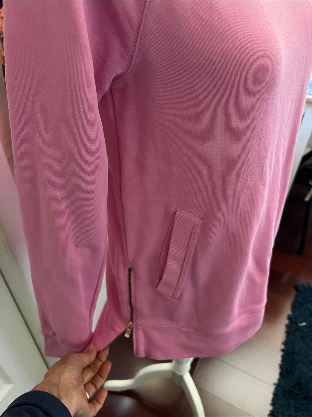 Lilly Pulitzer Luxetic Pink Sweatshirt Size Small - Picture 7 of 8